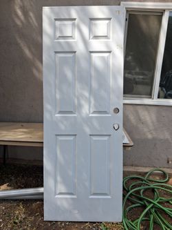 Door Wood 29 1/2×79 1/4" Puerta Madera!