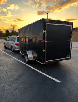2016 Spartan Cargo 6x12 Enclosed Trailer – New Tires