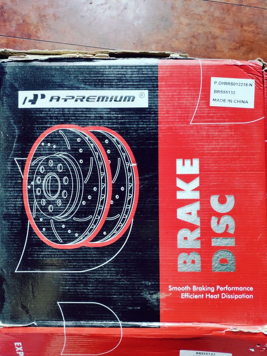 A-Premium Disc Brakes And Rotors 