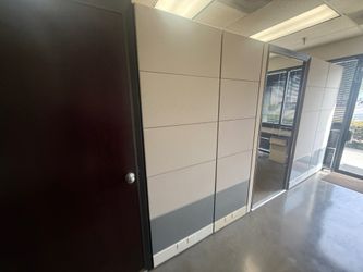 Ethospace Private Offices 86” tall in Any color fabric or door