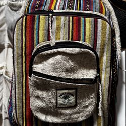 Large Hemp Backpack 
