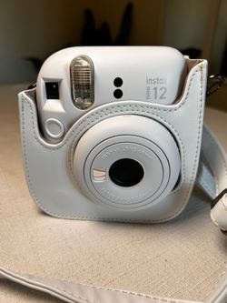Fujifilm Instax Mini 12 Instant Camera - White - Needs Batteries & Film