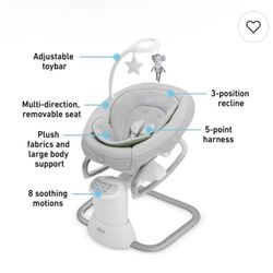 Graco Soothe My Way Swing With Removable Rocker 