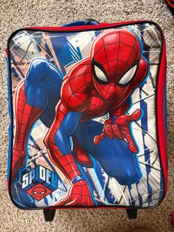 Spider-Man luggage kids