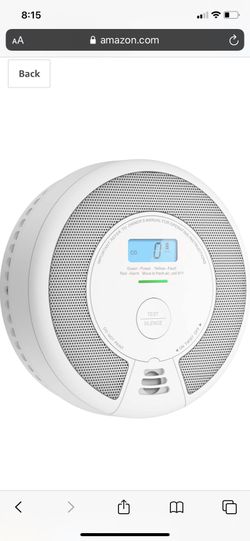 Combination Smoke & Carbon Monoxide Alarm