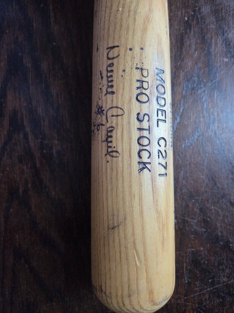 Signed Louisville Slugger Pro Stock C271 Model Baseball Bat