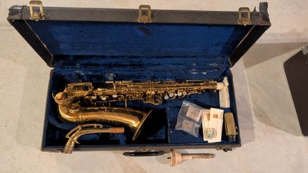 Vintage Elkhart Alto Saxophone 