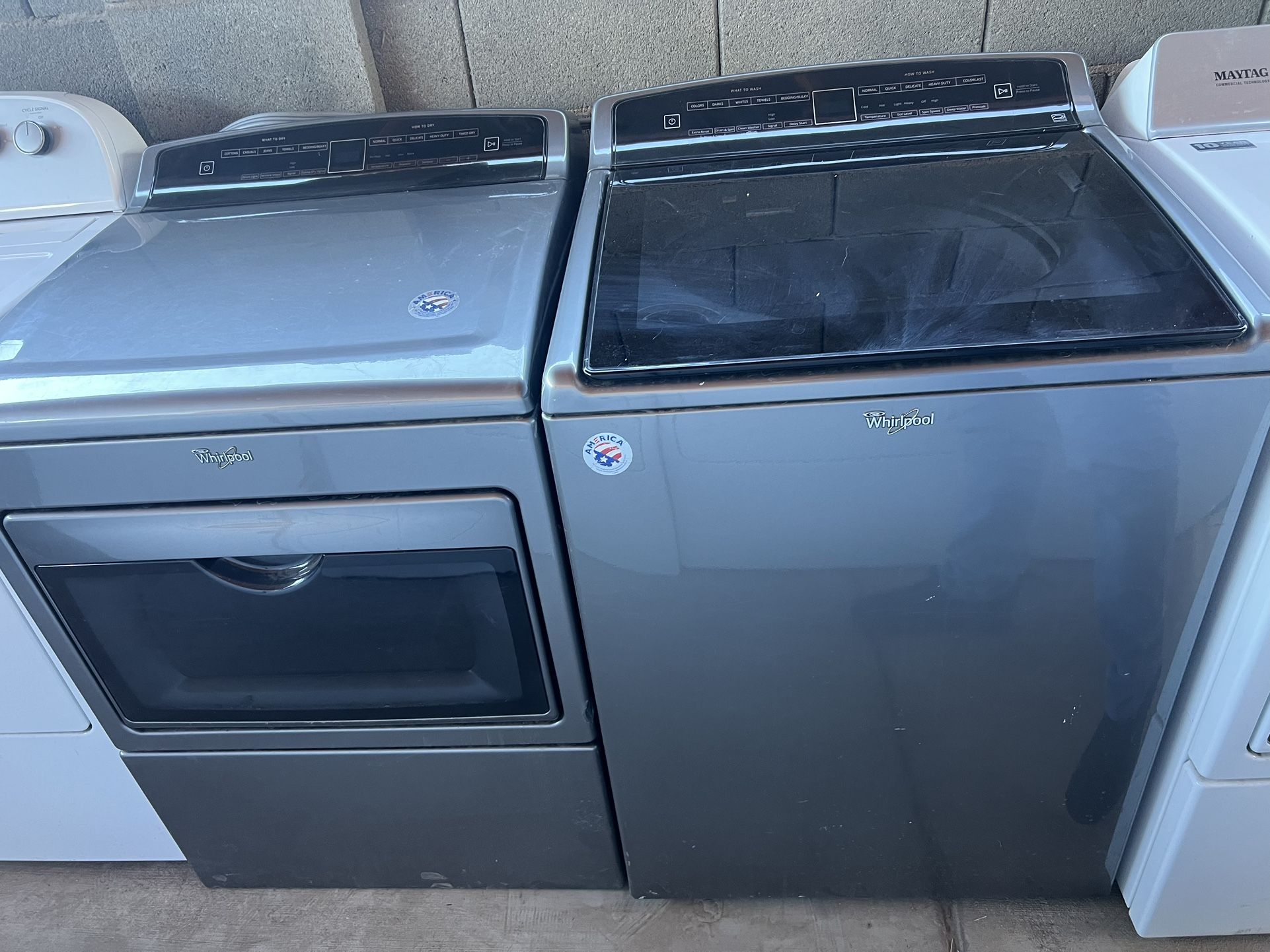 Whirlpool Washer And Dryer