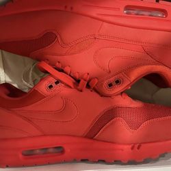 Used Nike Air Max 1 Tonal Red Sz 11
