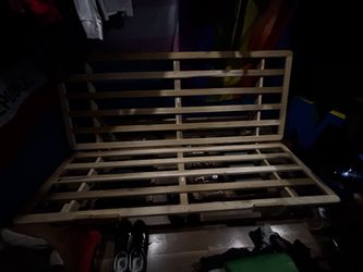 Wood Futon Great Condition