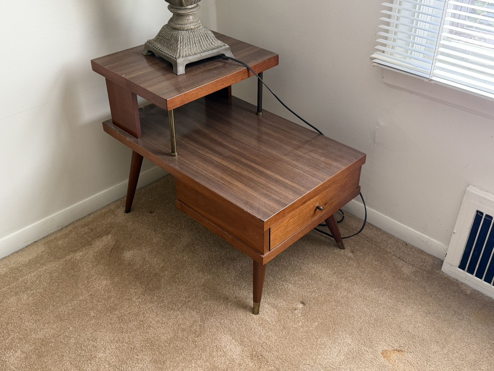 VINTAGE MCM END TABLES