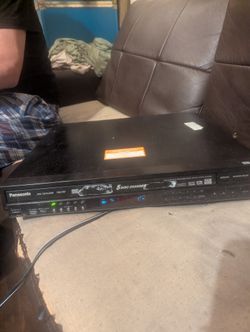 panasonic 5 dvd F87 changer music system