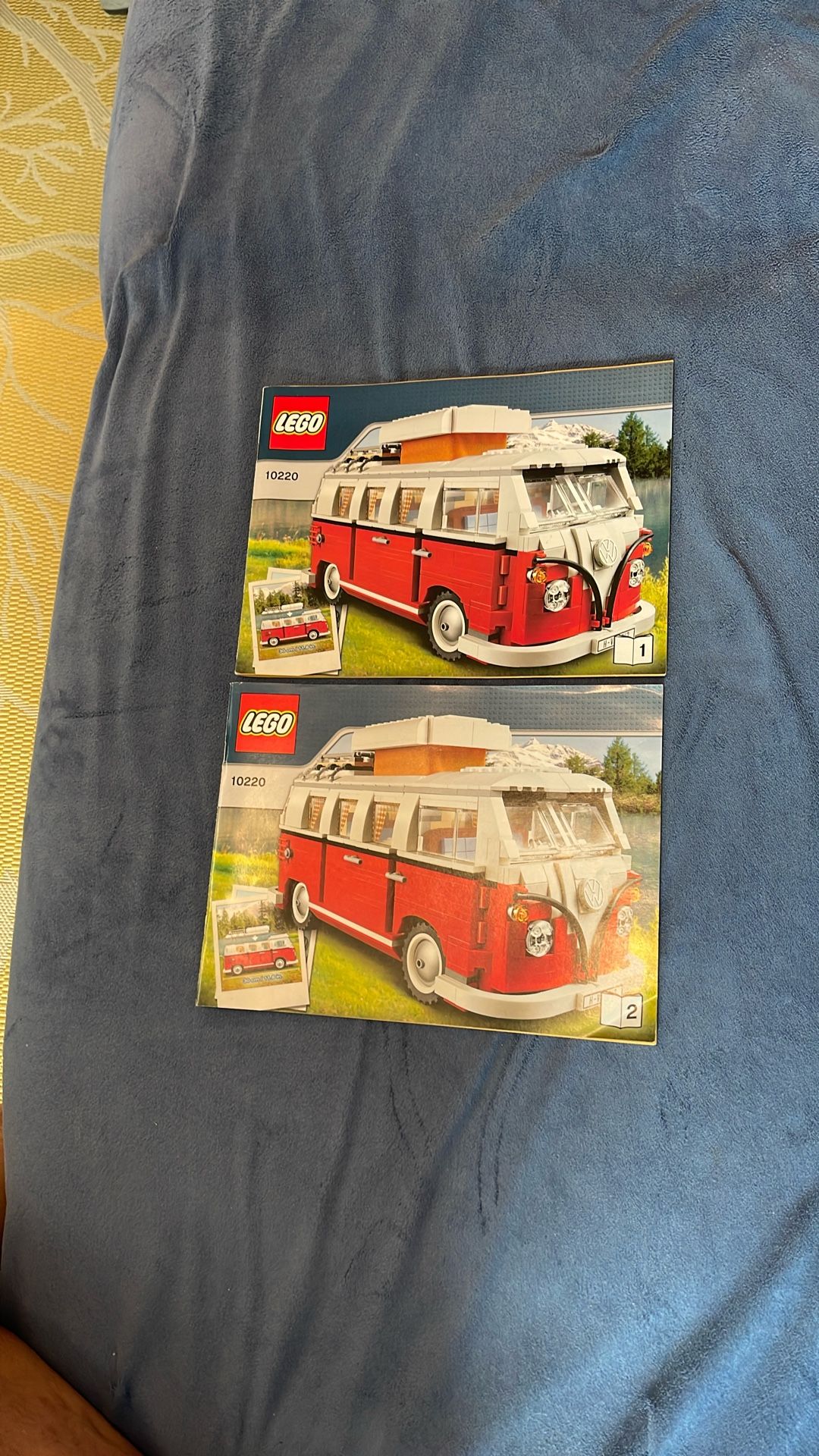 Lego 10220 Volkswagen T1 Camper Van Manuals