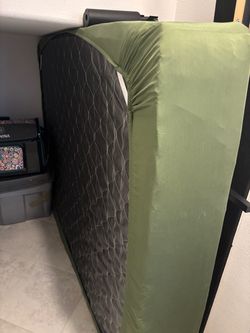 Queen size bed with frame