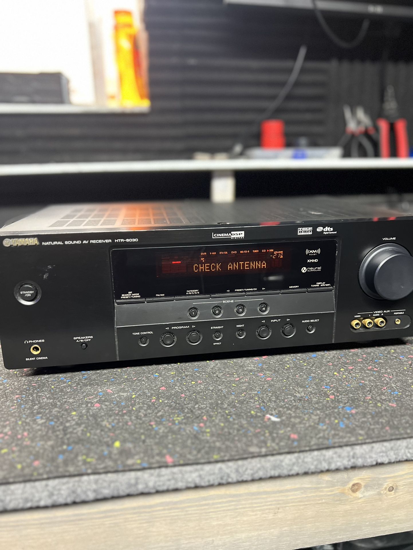 YAMAHA CINEMA RECEIVER HTR6030