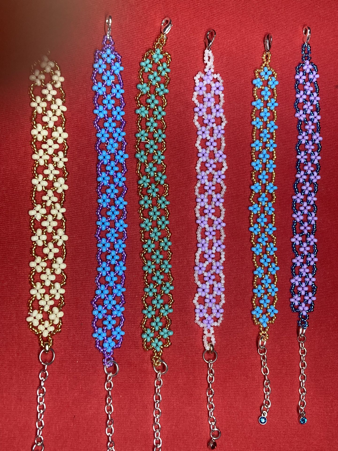 Beaded Lace Bracelet 