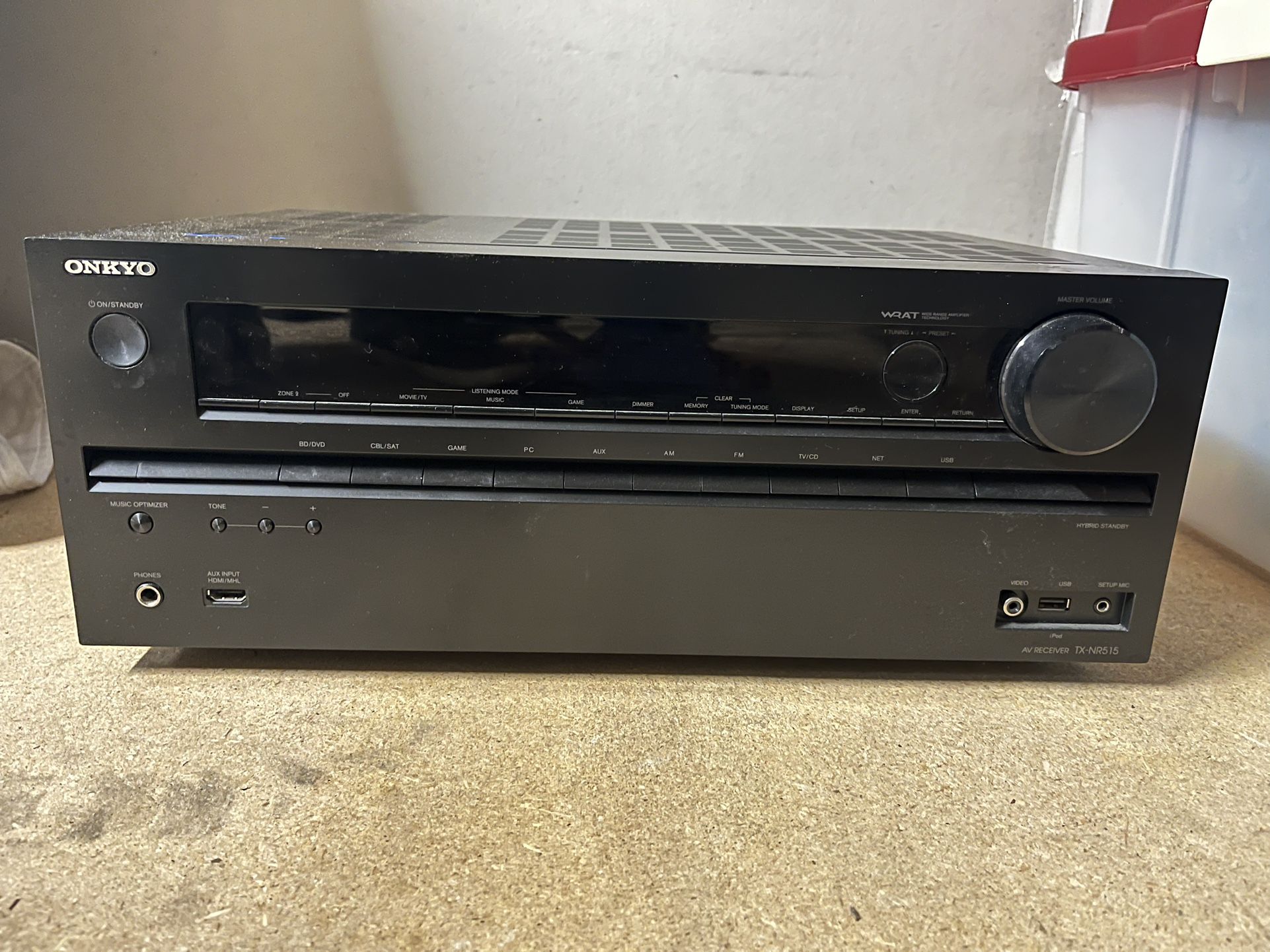 Onkyo TX-NR515 7.2 Channel Home Theatre Receiver w/ 70W Subwoofer