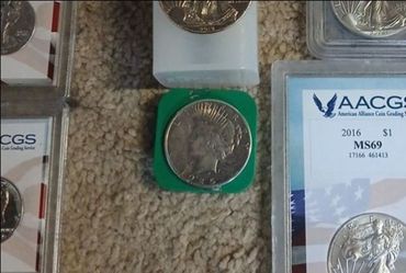 1 peace dollar