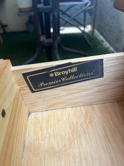 Vintage Broyhill Premier Collections Solid Pine Nightstand