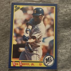 Ken Griffey Jr 1990 Score Error Card (Rare) 