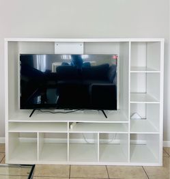 IKEA LAPPLAND TV Storage Unit - White - 72” Entertainment Center