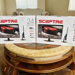 24” Full HD Computer Monitors Brand New Sealed