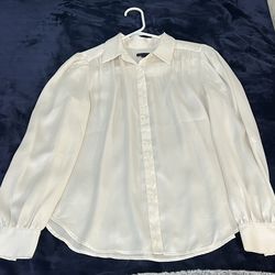 Ann Taylor button blouse