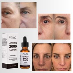 Matrixyl 3000, Argireline, Vitamin C Hyaluronic Acid Peptide Wrinkle Serum
