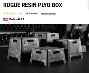 Rogue resin plyo boxes