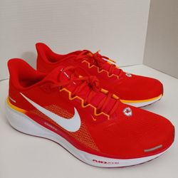Kansas City Chiefs Nike Men's Air Zoom Pegasus 41 Running Shoes Red size 13