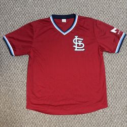 St. Louis Cardinals Mark McGwire Classic 90s Style Red Big Mac #25 MLB Jersey