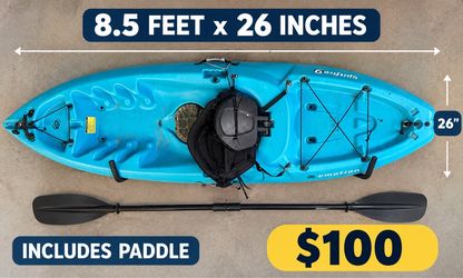 En motion Spitfire kayak