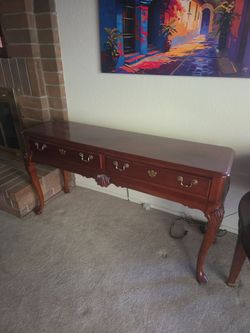 Console table