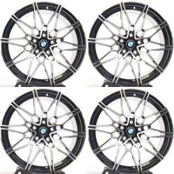 19" Staggered BMW 2-3-4-5-Series Wheels Rims Set of 4 19x8.5 19x9.5 5x120 826M