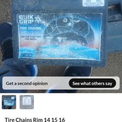 Snow Tire Chains Cadenas Para Yantas R14 15 16