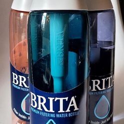 Brita FILTER INSIDE JUST ADD WATER BOTTLES (3X) BRAND NEW