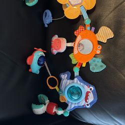 Musical Baby Car Seat Or Stroller Activity 