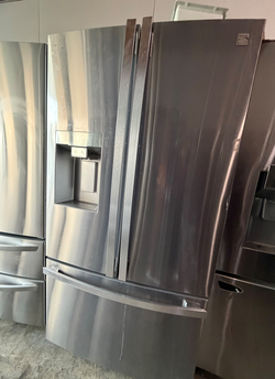 Kenmore Elite French Door Fridge – Stainless, Ice/Water