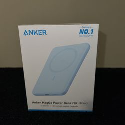 Anker 5000mAh MagGo Power Bank Qi2-Certified 15W Wireless Charging for iPhone