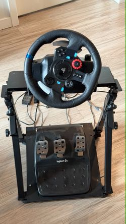 Logitech G29 Racing Wheel + Pedals + GTPLAYER Stand