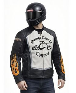 Orange County Leather Motorcycle Jacket
