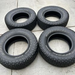  New Take Off 265/70/16 BFG Tires $550 Cash Only Pickup Only In Menifee 