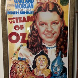 Wizard Of Oz Framed Movie Poster print