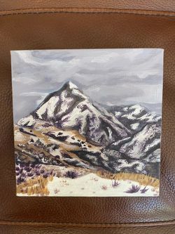 “Snow Caps” - Artwork by Cassie