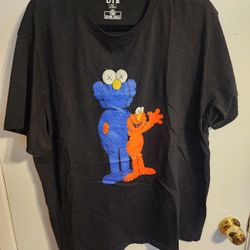Kaws Shirt XXL 2xl But Fits Xl Fear Of God SUPREME