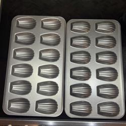 Set Of 2 Madeleine Pans Nonstick 