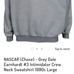 Dale Earnhardt Large Vintage Sweatshirt 