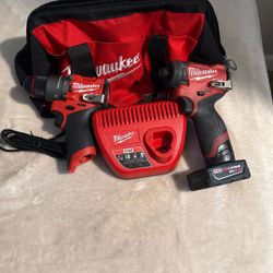 Milwaukee M12 Fuel Gen 3 Impact And Hammer Drill