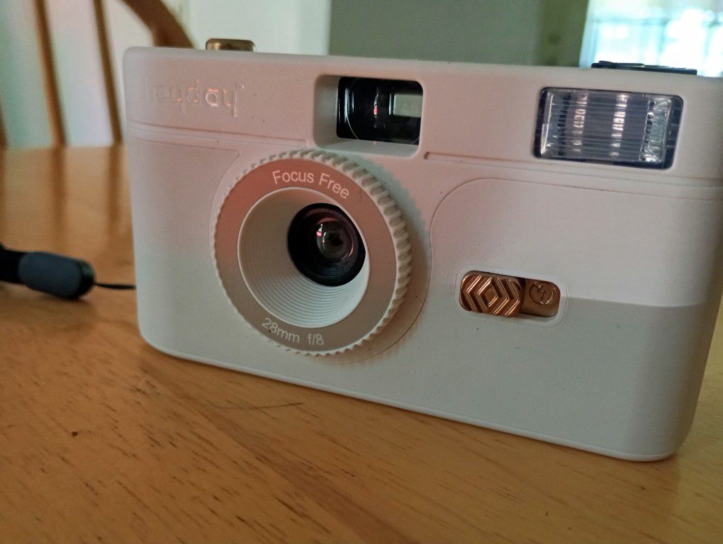 35mm Film Camera White