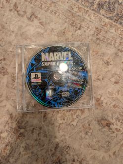 Marvel Super Heroes for PS1 TESTED AND WORKING